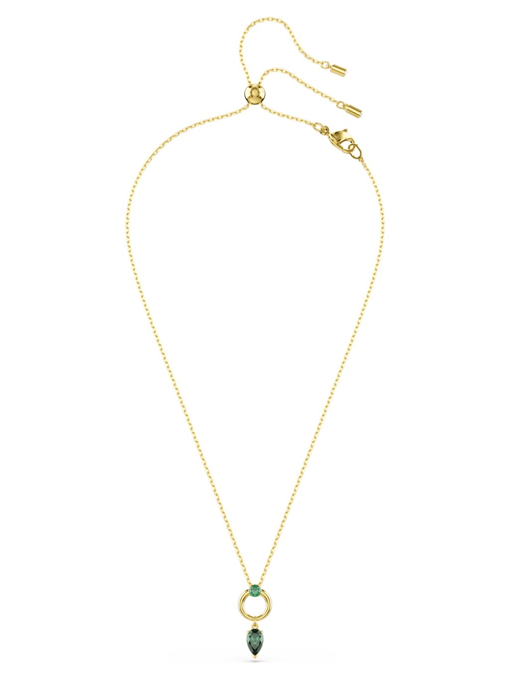 Swarovski | Mesmera pendant
Mixed cuts, Green, 18K gold finish Women Jewelry new - Picture 3 of 10